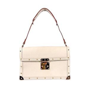 Louis Vuitton Suhali L'Aimable Leather Shoulder Handbag White (Ivory)